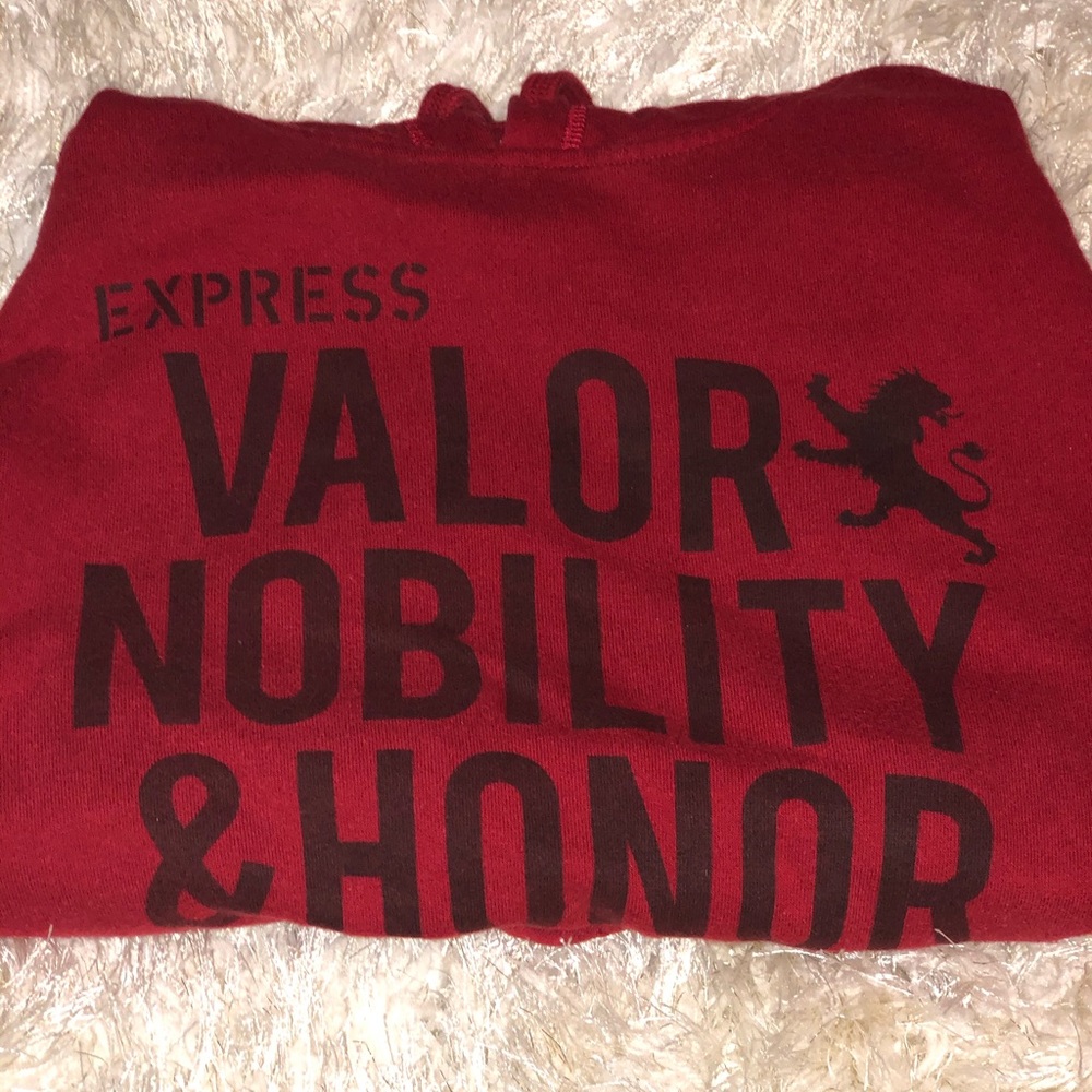 Express red Hoodie